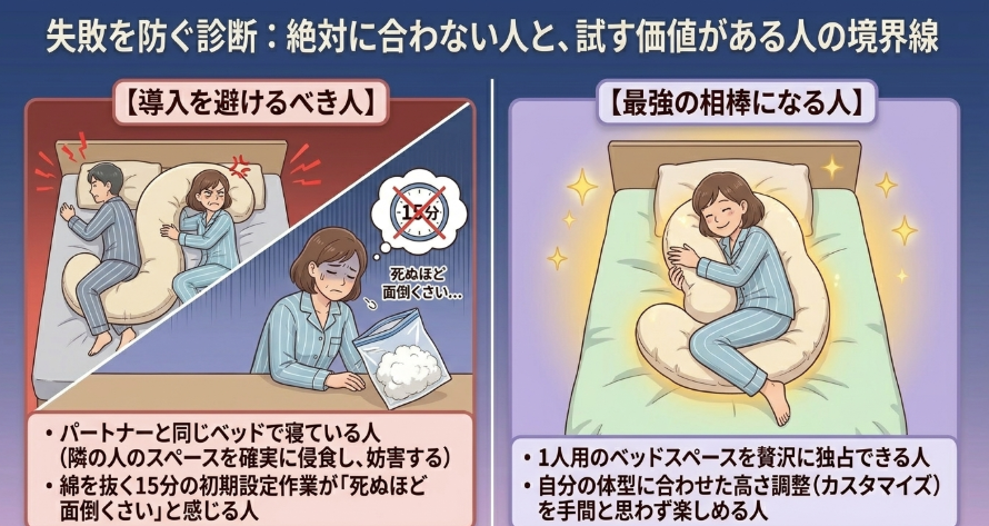 ハグモッチが絶対に合わない人と、試す価値がある人の境界線