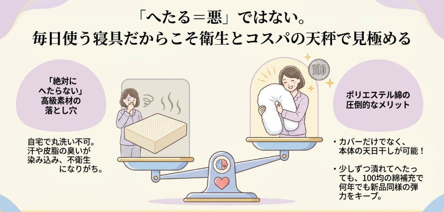 避けて通れないへたり問題と圧倒的なコスパの良さ