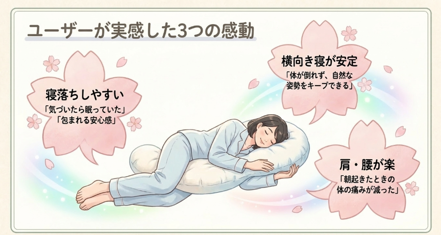ハグモッチの良い口コミ