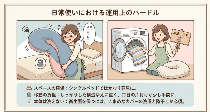 ハグモッチのデメリットと注意点