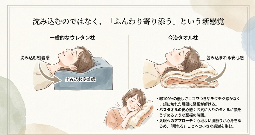 包み込まれるような、あの至福の肌触りを体験